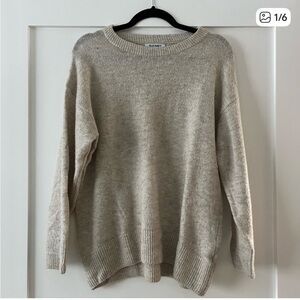 Old Navy Women's Crew Neck Sweater - Beige